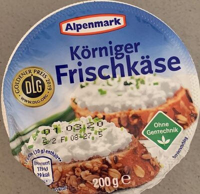 Körniger Frischkäse - Instrucciones de reciclaje y/o información de embalaje - de
