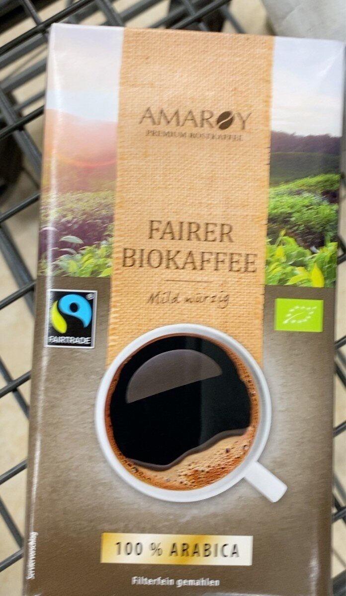 Fairer Biokaffee - Produkt