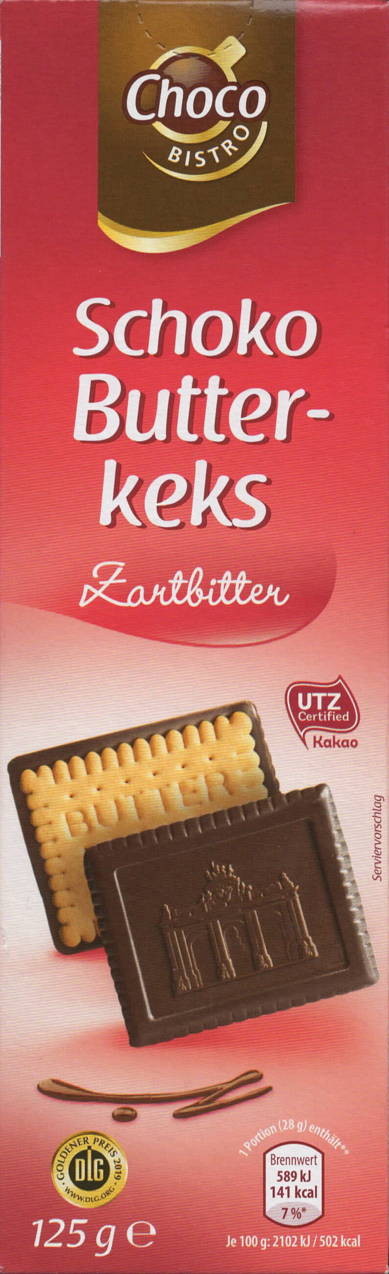 Schoko Butterkeks Zartbitter - Product - de