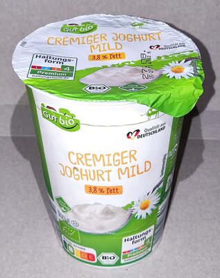 Cremiger Bio-Joghurt mild - 3,8 % Fett - Product - de