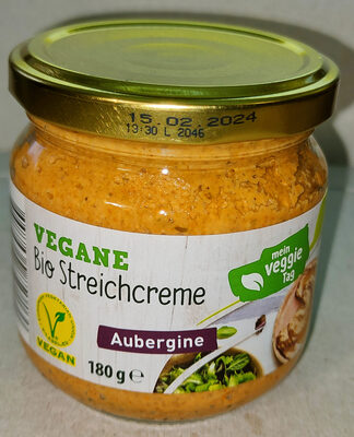 Vegane Bio-Streichcreme - Aubergine - Produkt