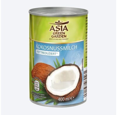 ALDI Asia Green Garden Kokosnussmilch - fettreduziert 400ml - Prodotto - de