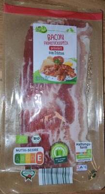 Bacon (Frühstückspeck geräuchert), Scheiben (Bio) - Produkt