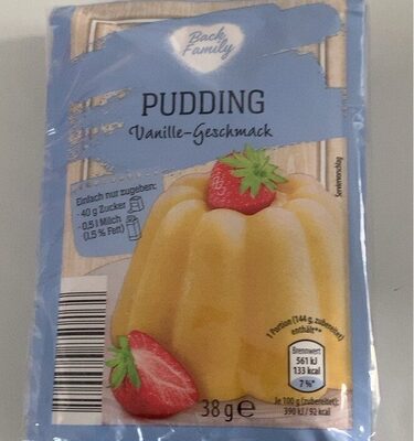 Puddingpulver Vanille-Geschmack - Produkt - de
