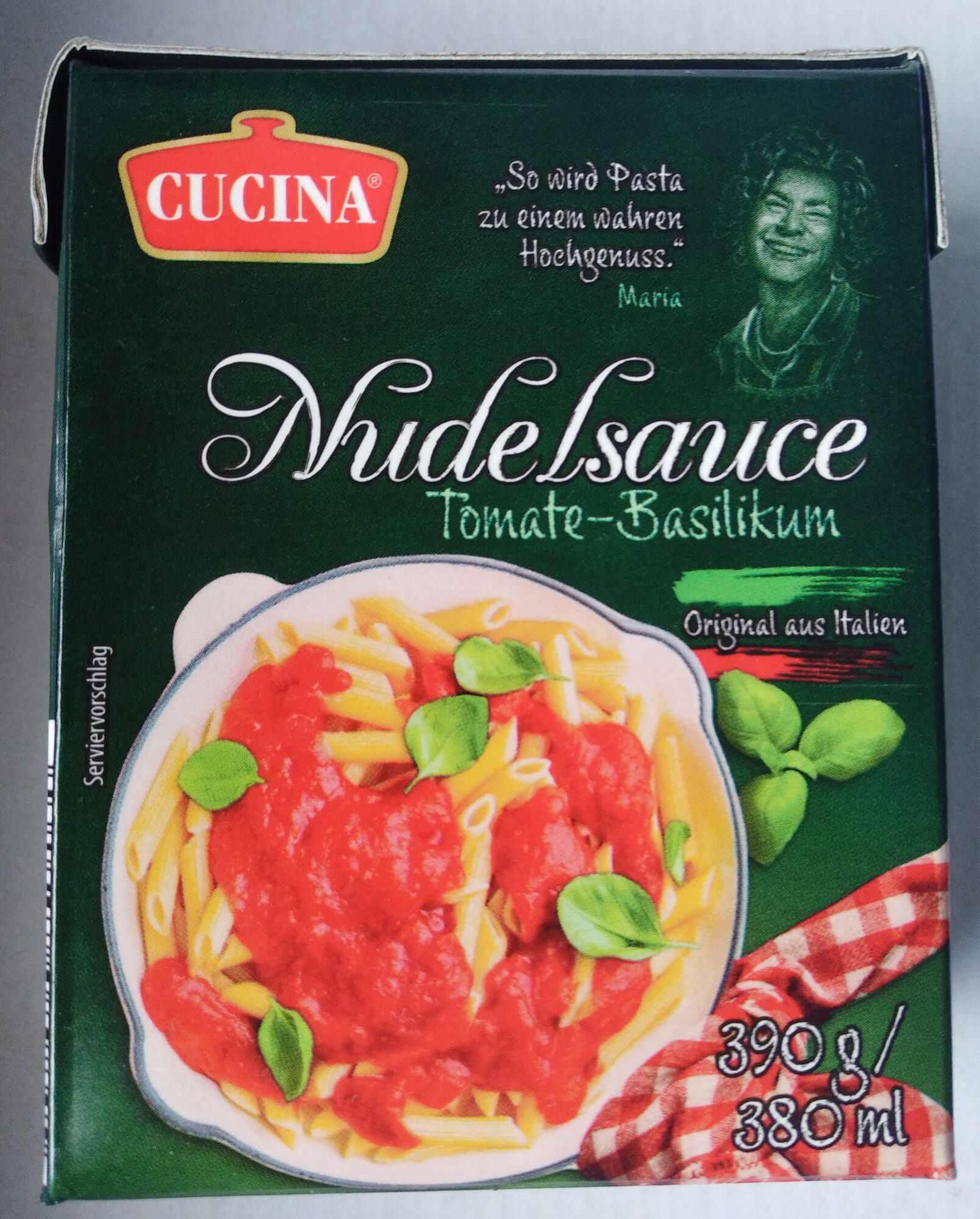 Nudelsauce Tomate-Basilikum - Product - de