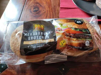 Megaburgerbrötchen mit Sesam - Product