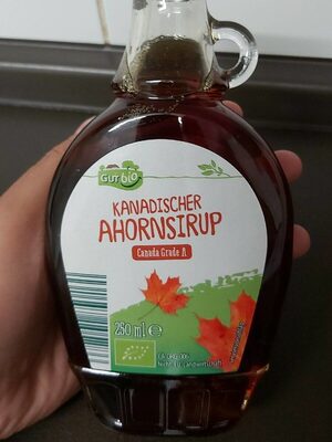 Flasche Kanadischer Ahornsirup - Producto - de