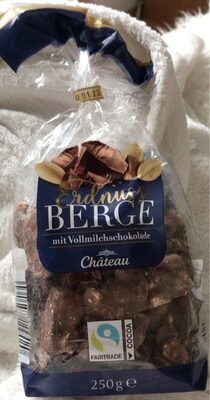 Erdnussberge mit Vollmilchschokolade - Product - de