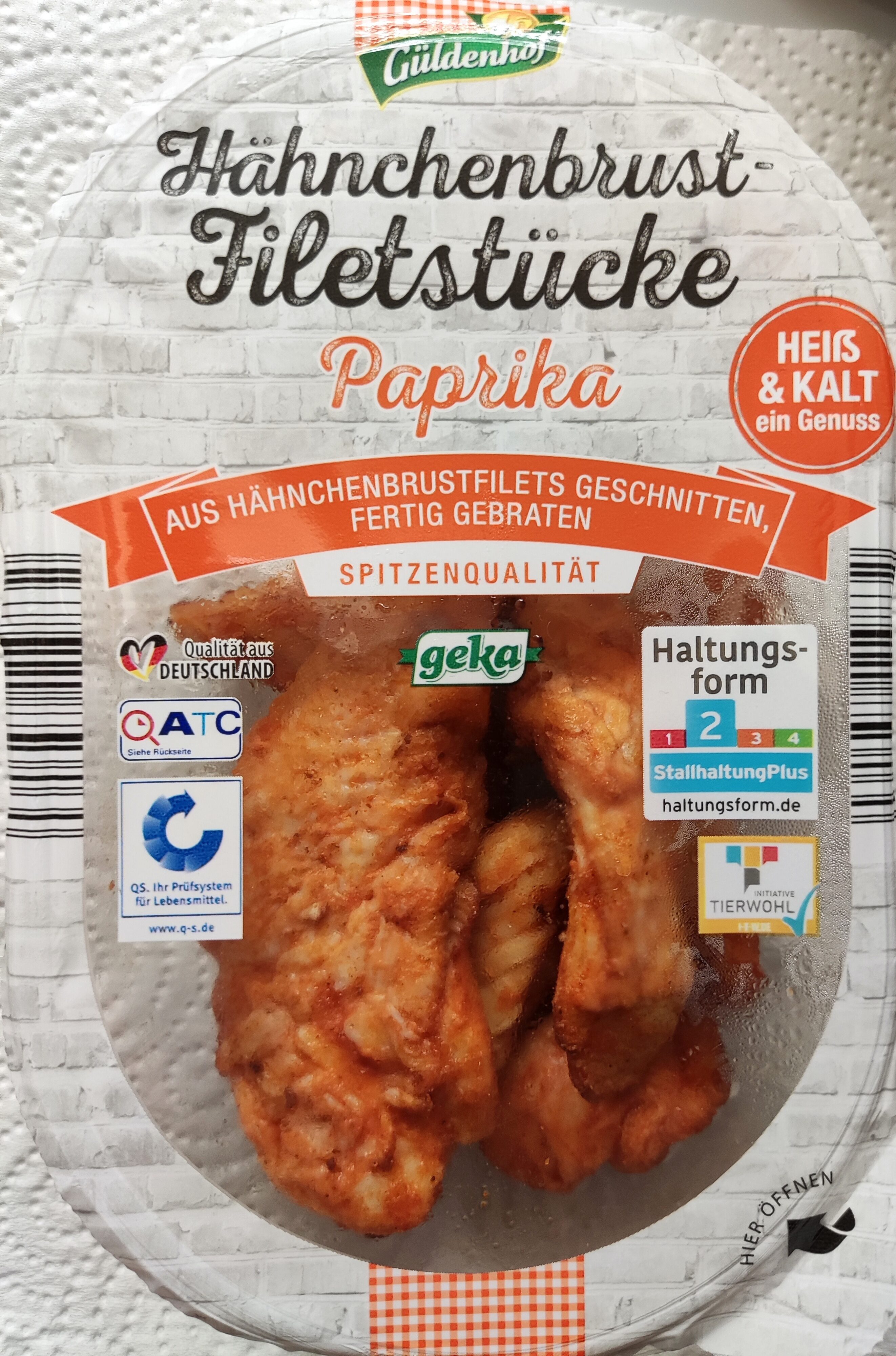 Hähnchenbrust-Filetstücke - Paprika - Produkt