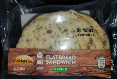 Flatbread Sandwich - Producto - de