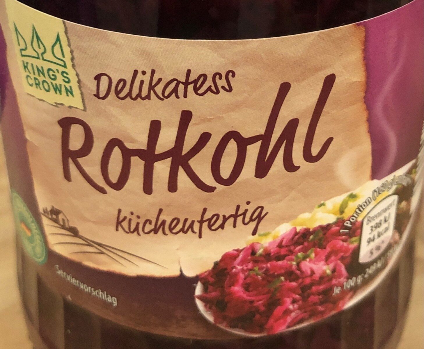 Delikatess Rotkohl - Product - de
