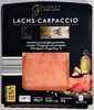 Lachs-Carpaccio mit Vinaigrette und Parmigiano - Produkt