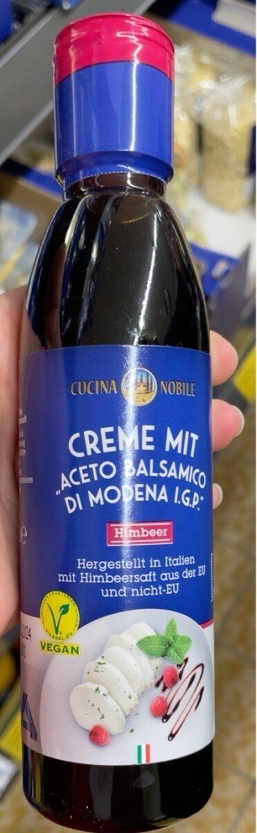 Creme balsamico mit Himbeersaft - Produkt
