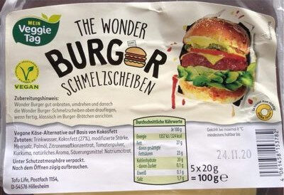 The Wonder Burger Schmelzscheiben - Product - de