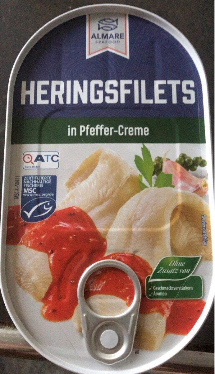 Heringsfilets in Pfeffer-Creme - Prodotto - de
