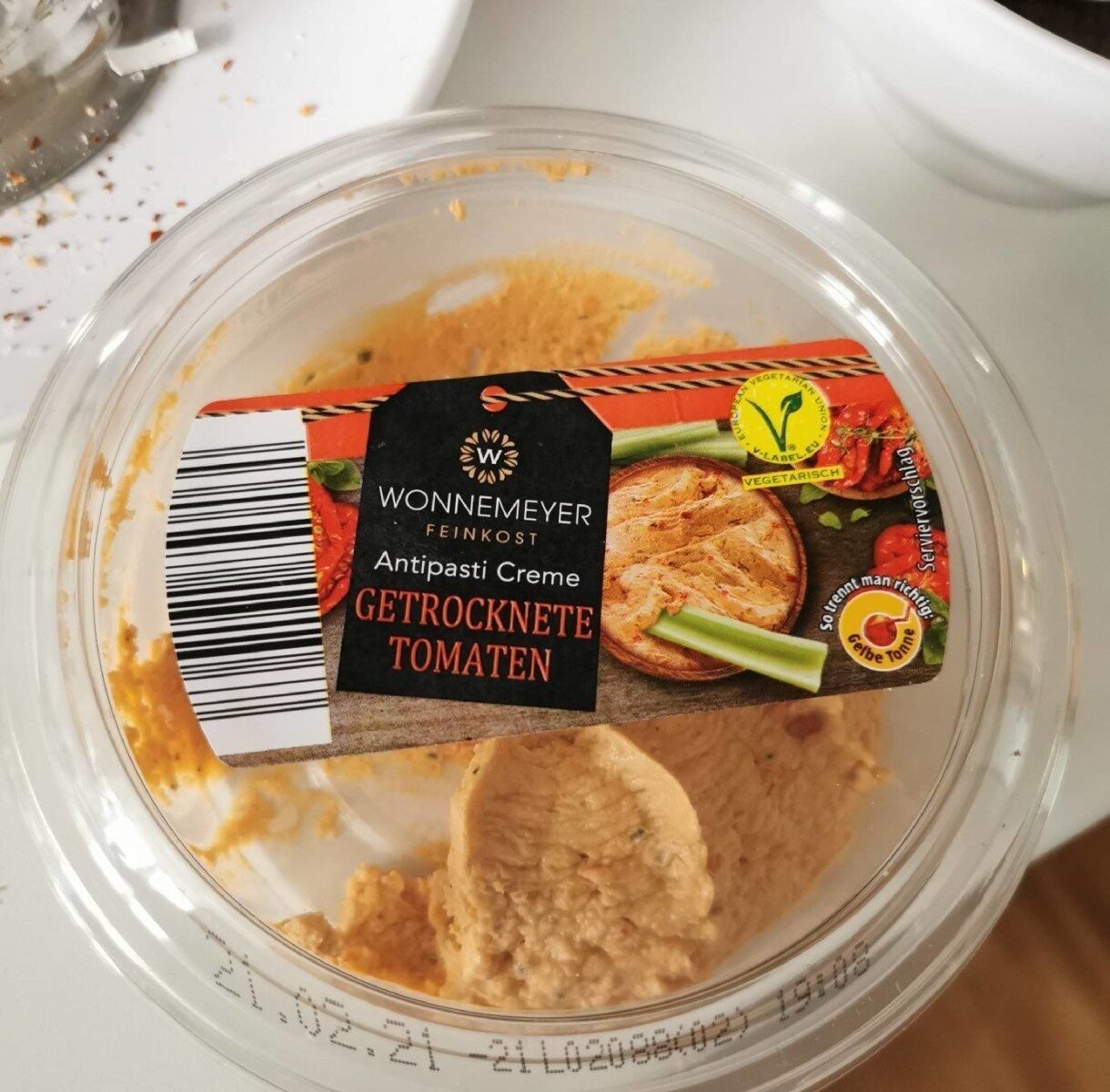 Antipasticreme - Getrocknete Tomaten - Product