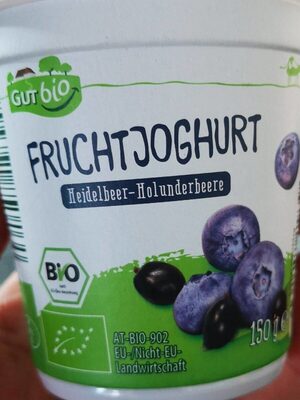 Bio-Fruchtjoghurt - Heidelbeer-Holunderbeere - Product