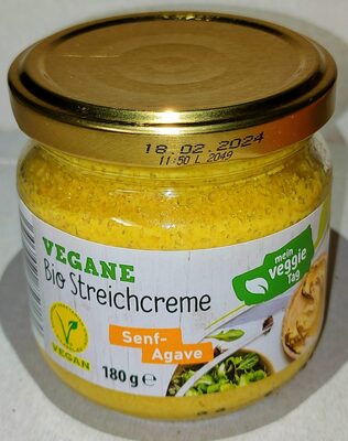 Vegane Bio-Streichcreme - Senf-Agave - Product - de
