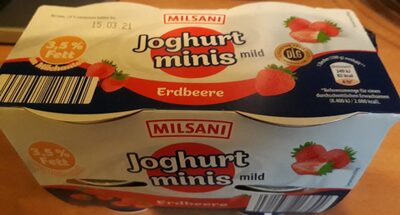 Joghurt minis mild Erdbeere - 1