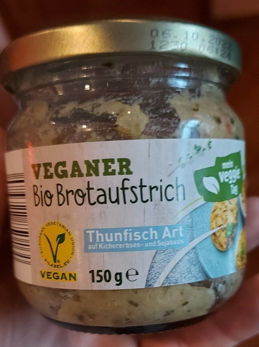 Veganer Brotaufstrich Thunfisch Art - Produkt