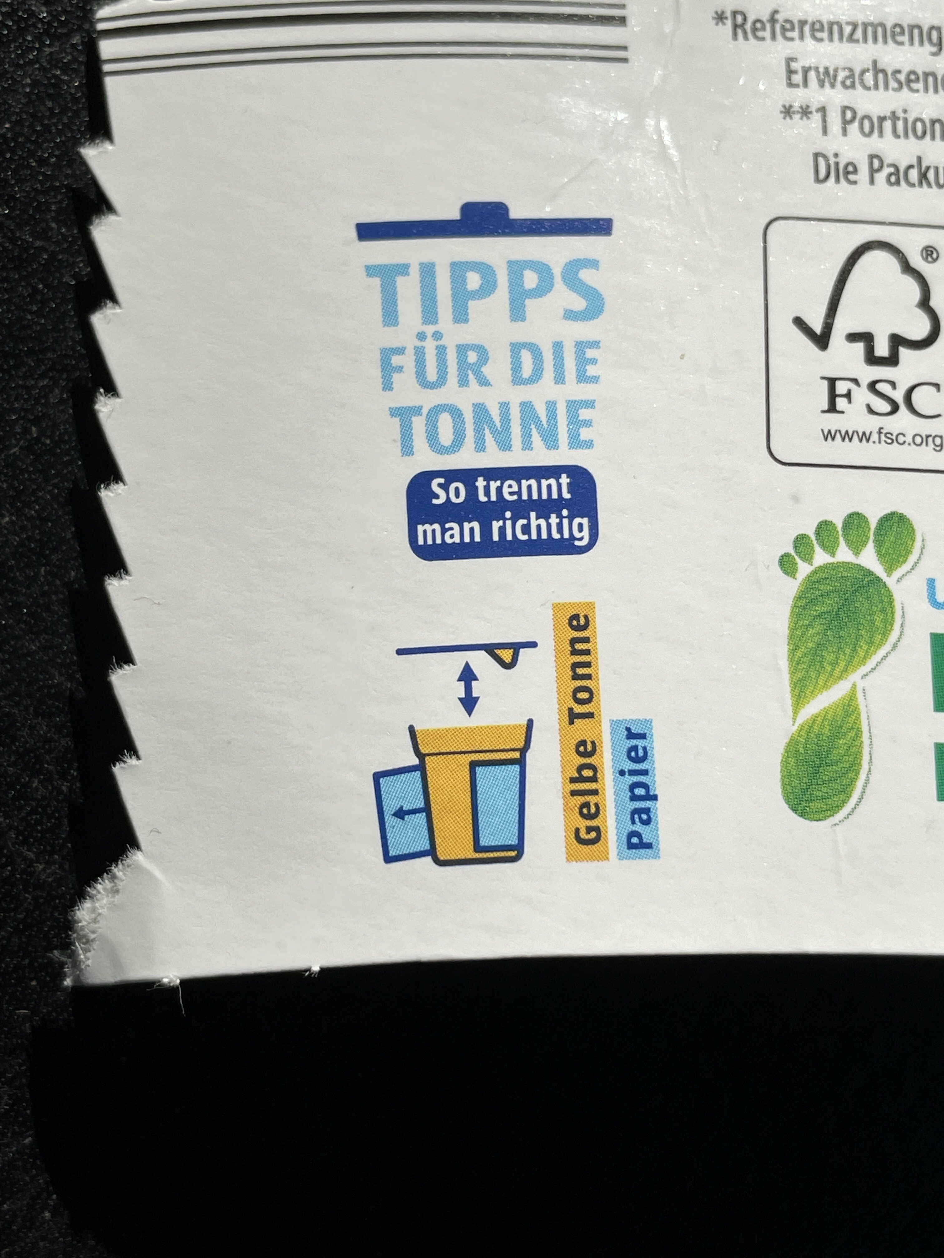 Sojaghurt - Recycling instructions and/or packaging information - de
