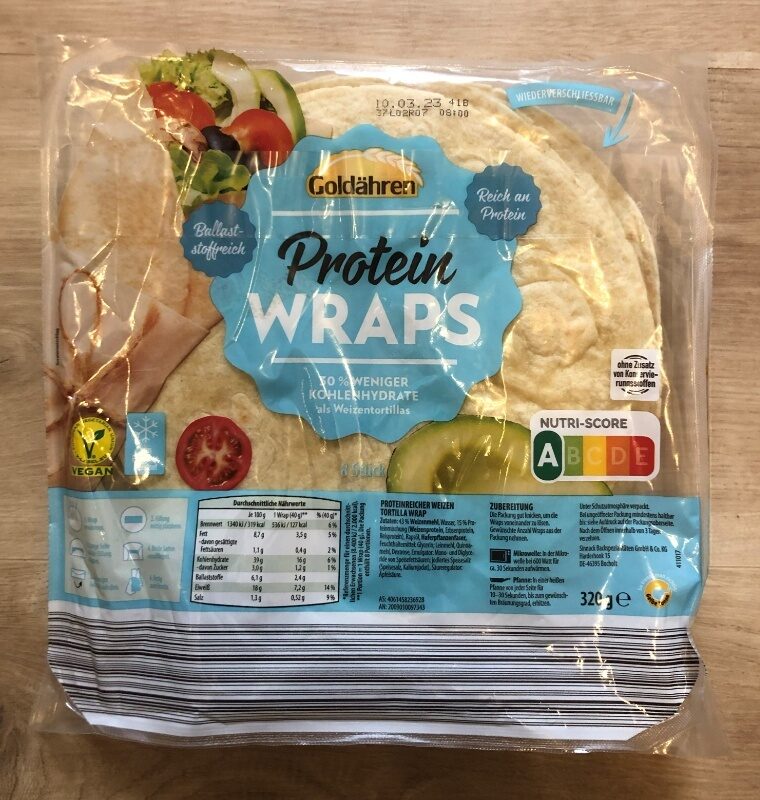 Protein Wraps - Produit - de
