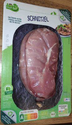 Schnitzel vom Schwein, aus dem Schinken (Bio) - Produkt