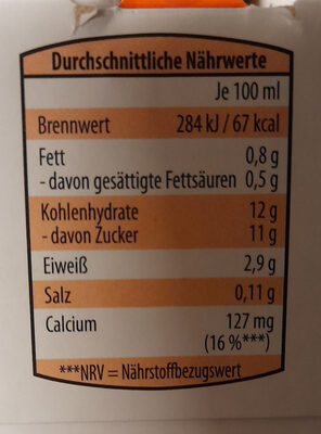 Active Drink Erdbeer Banane - Nutrition facts - de
