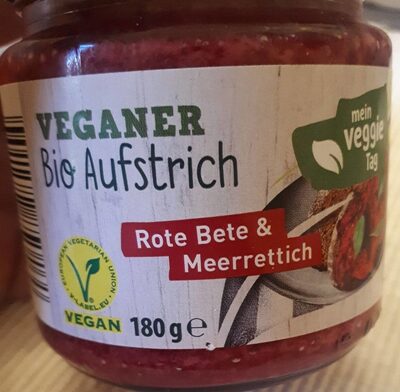 Veganer Bio Aufstrich Rote Beete &Meerrettich - Product - de