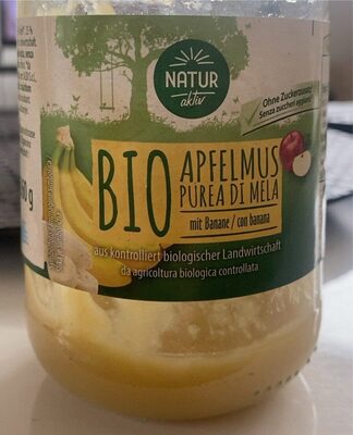 Bio Apfelmus Purea Di Mela mit Banane - Produkt