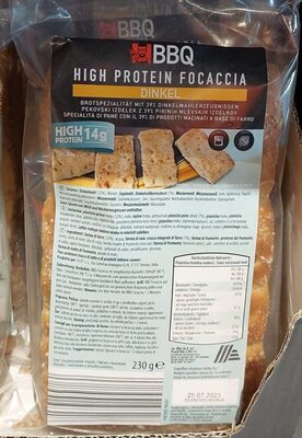 High proteine focaccia - Prodotto