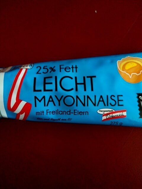 Mayonnaise 25% - Produkt