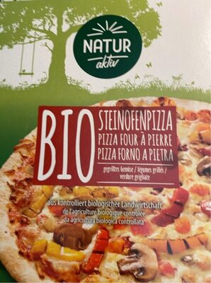 Pizza four a pierre bio legumes grilles - Produit