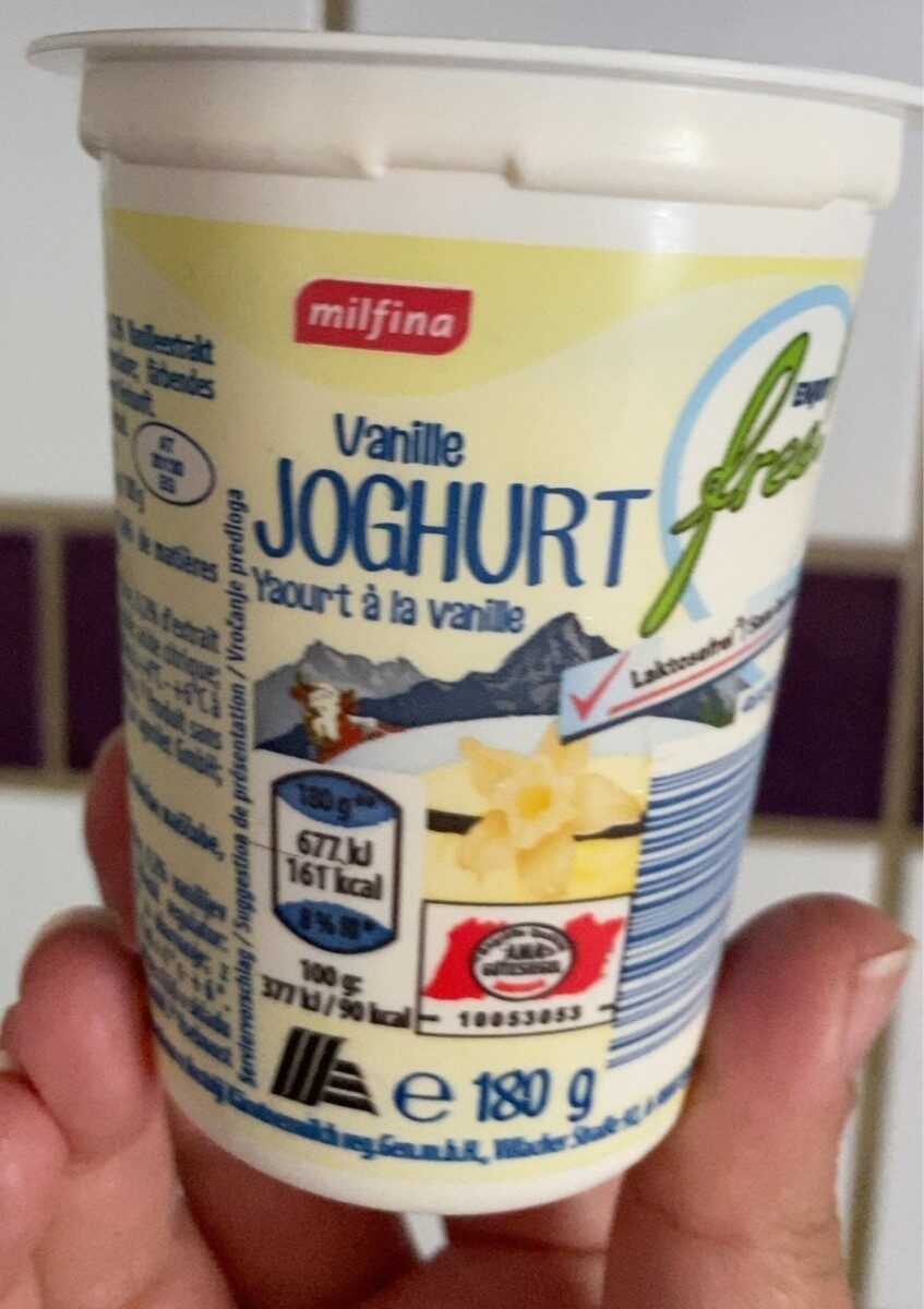 Joghurt vanille - Produkt - en