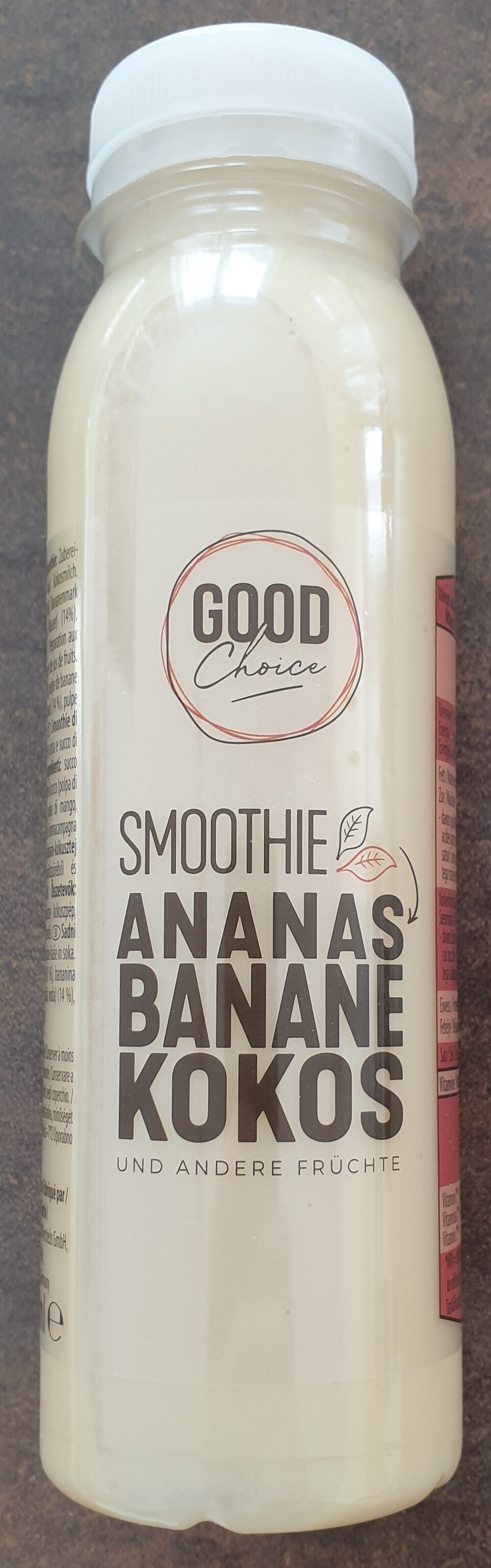 Smoothie Ananas Banane Kokos - Produkt