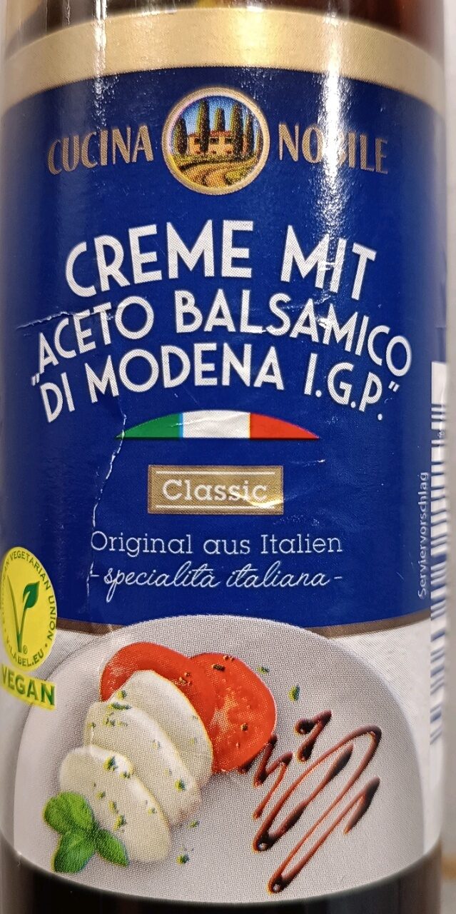 Creme mit Aceto Balsamico Die Modena - Classic - Produkt