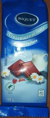 Riquet milk chocolate - Prodotto