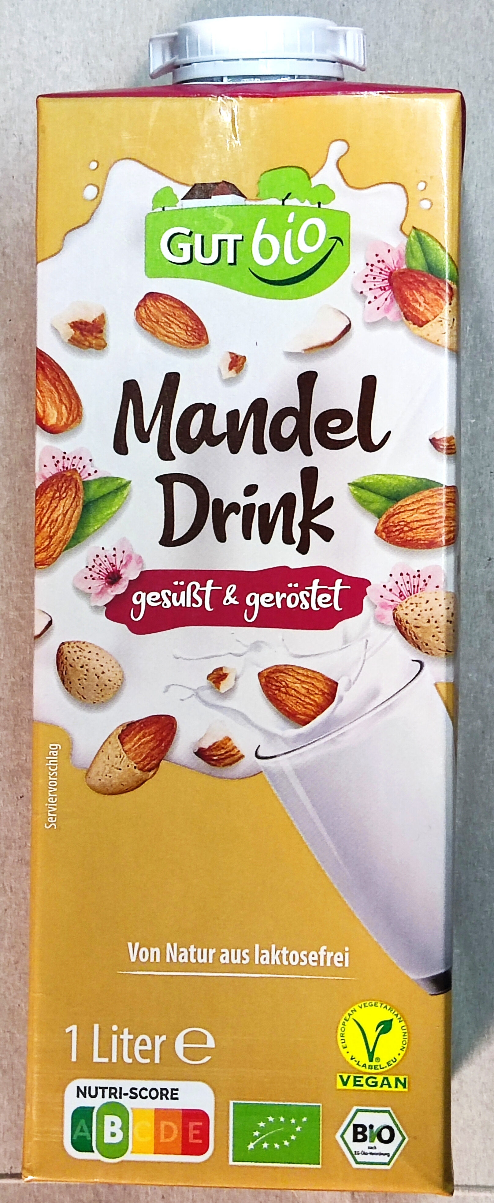Bio-Mandeldrink gesüßt & geröstet - Producto - de