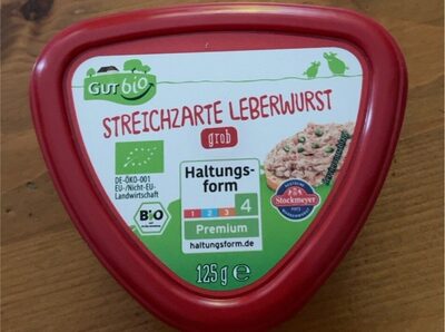 Streichzarte Leberwurst - Produkt