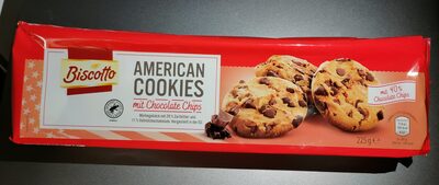American Cookies mit Chocolate Chips - Produkt