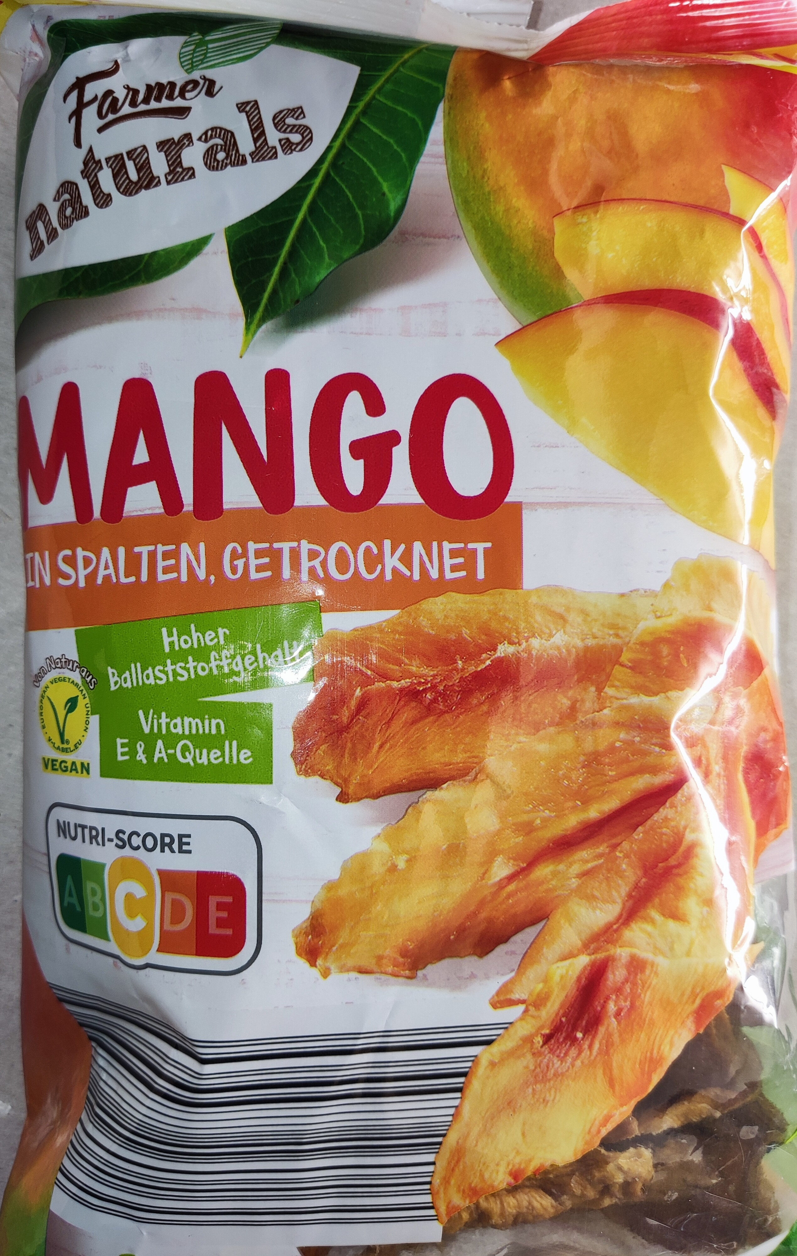 Mango in Spalten, getrocknet - Produkt