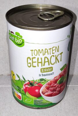 gehackte Tomaten Kräuter - Produkt