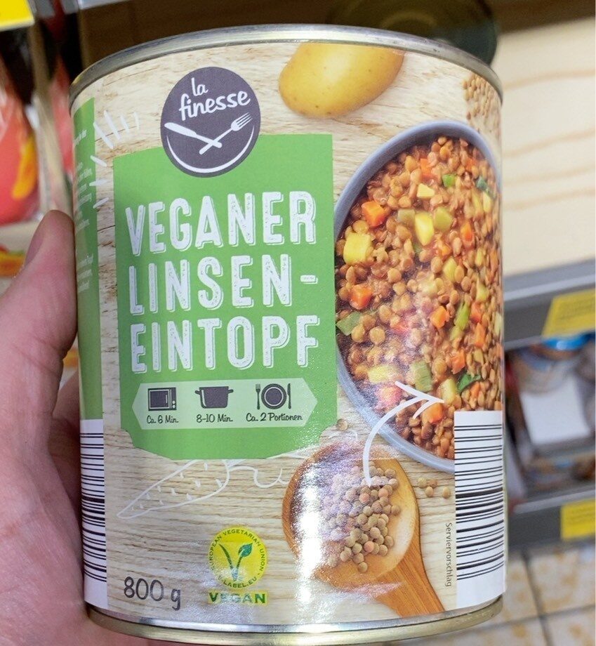 Vegetarischer Linseneintopf - Produkt
