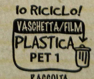 Paella - Istruzioni per il riciclaggio e/o informazioni sull'imballaggio
