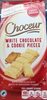 White chocolate and cookie pieces - Product