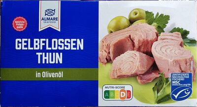 Gelbflossen-Thun in Olivenöl - Halal status check
