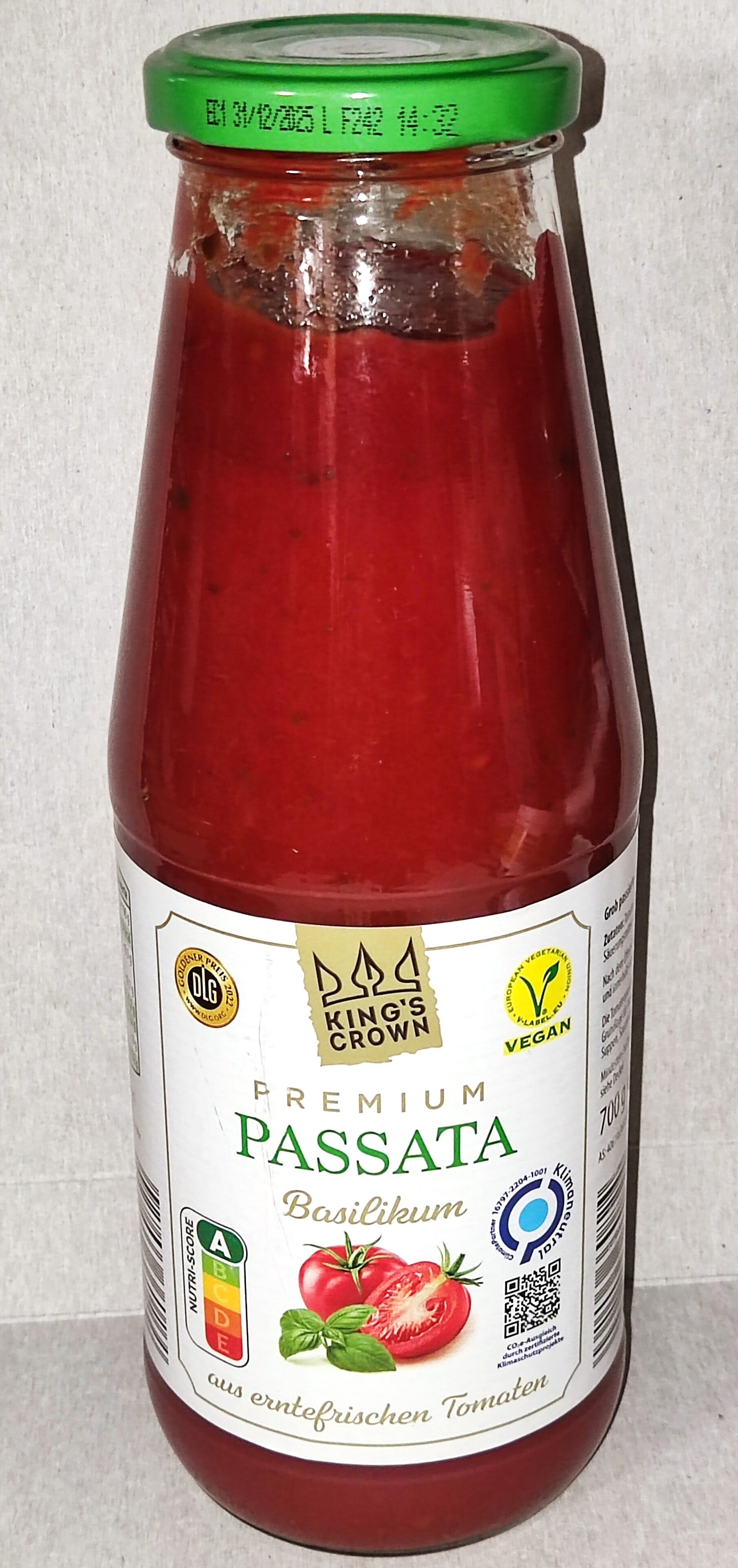 Premium-Passata - Basilikum - Produkt