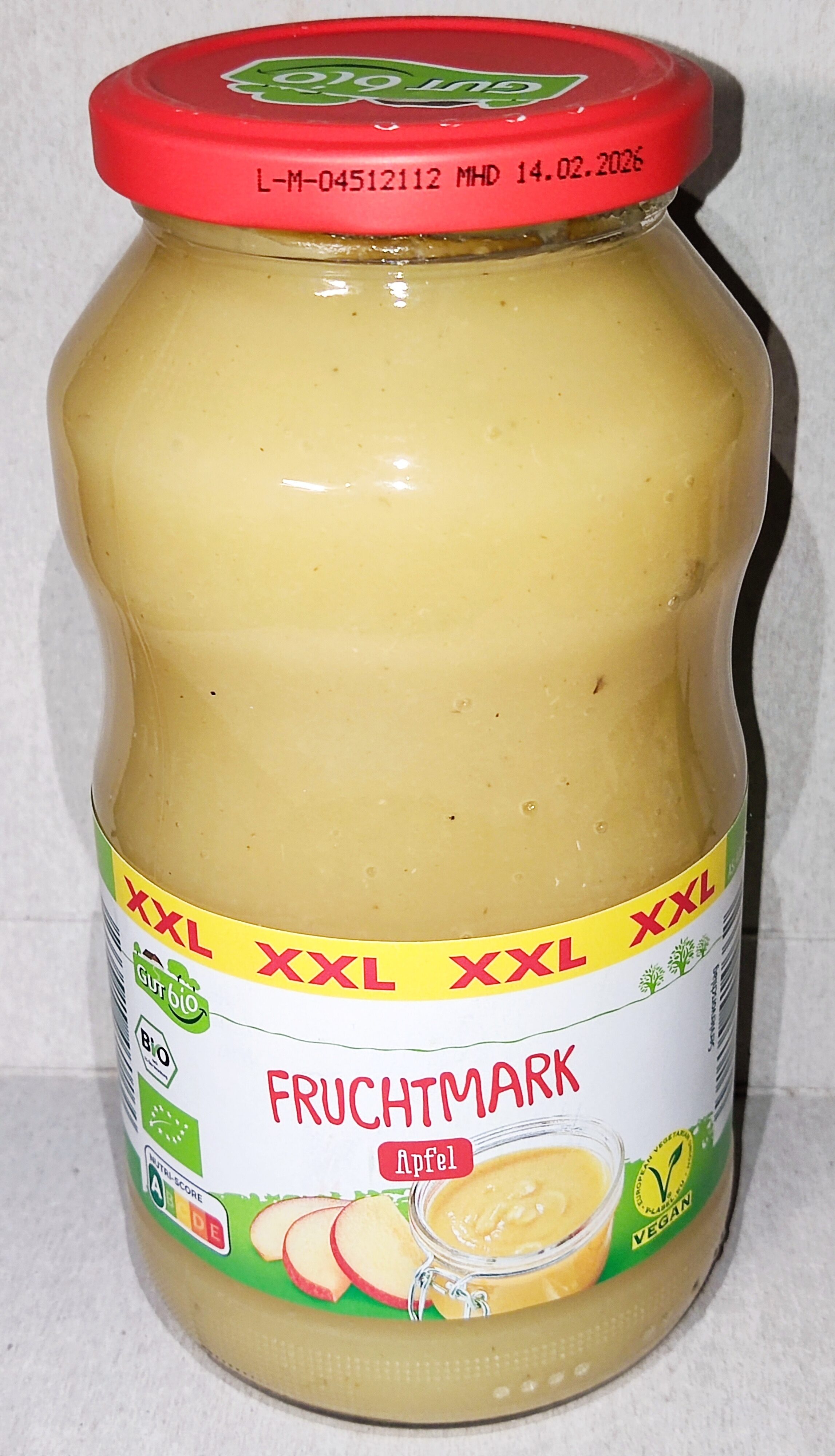 Bio-Fruchtmark XXL - Apfel - Produkt