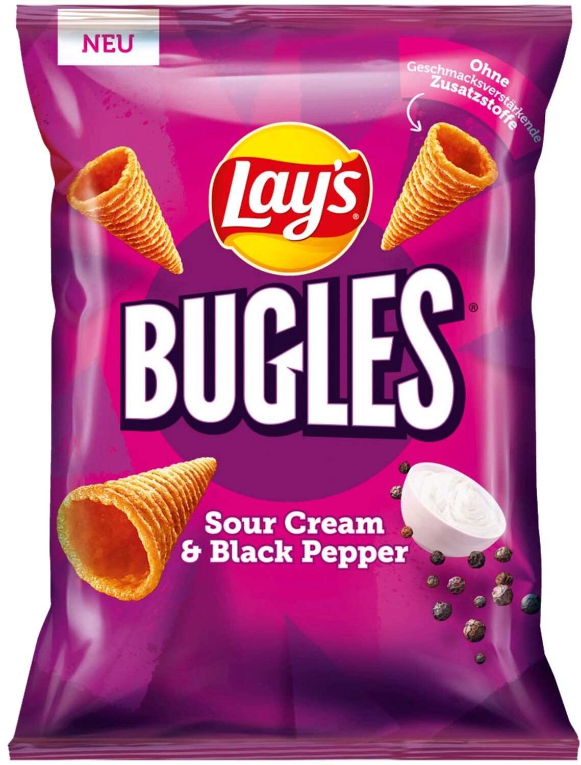 Bugles sour cream & black pepper - Produkt