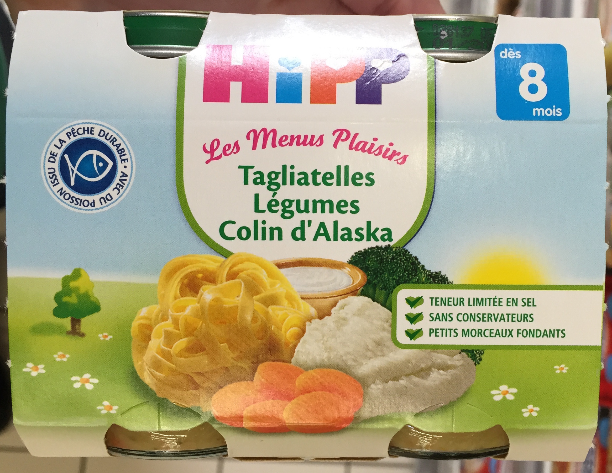Tagliatelles Légumes Colin d'Alaska - نتاج - fr